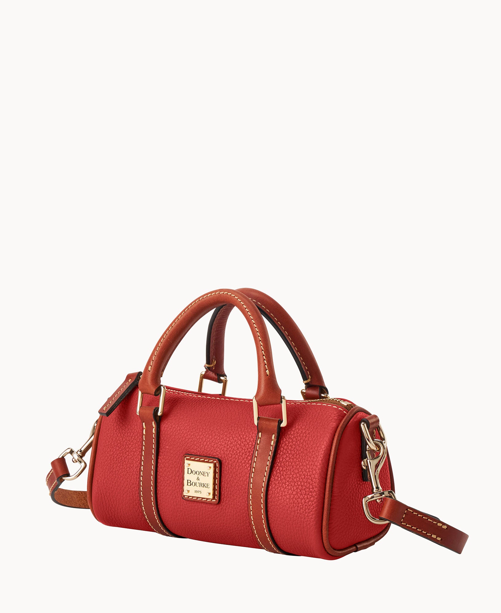 Pebble Grain Crossbody Barrel Satchel 20 – Dooney & Bourke