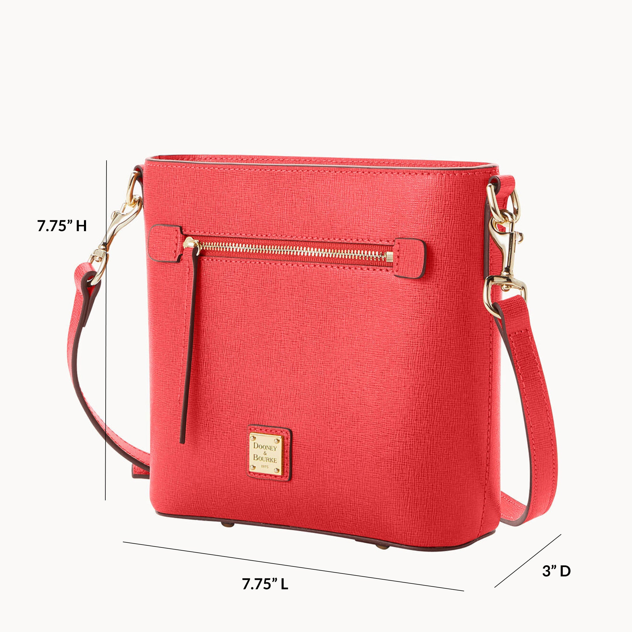 Saffiano Small Zip Crossbody – Dooney & Bourke