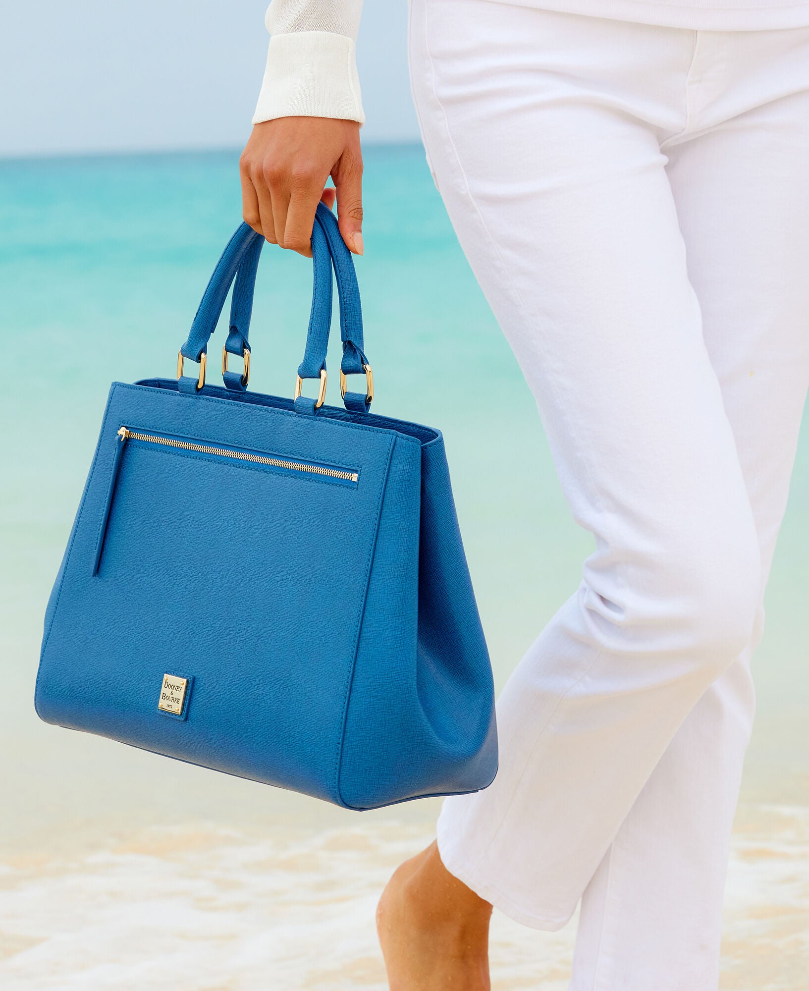 Dooney & Bourke Elsie ジップ サッチェルバッグ 2way Dooney & Bourke Elsie ジップ サッチェルバッグ 2way