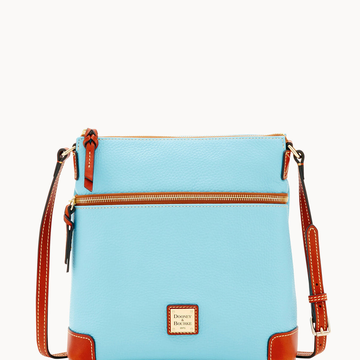 Dooney & Bourke Borsa A Tracolla Donna In Pelle Pebble Grain - Versatile E Spaziosa, Blu