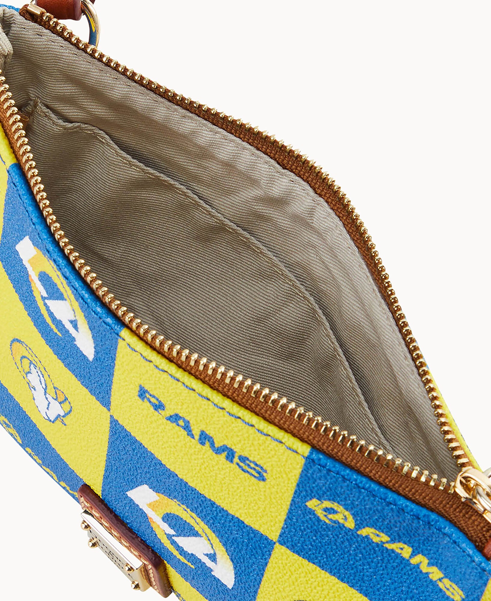 NFL Rams Top Zip Crossbody – Dooney & Bourke