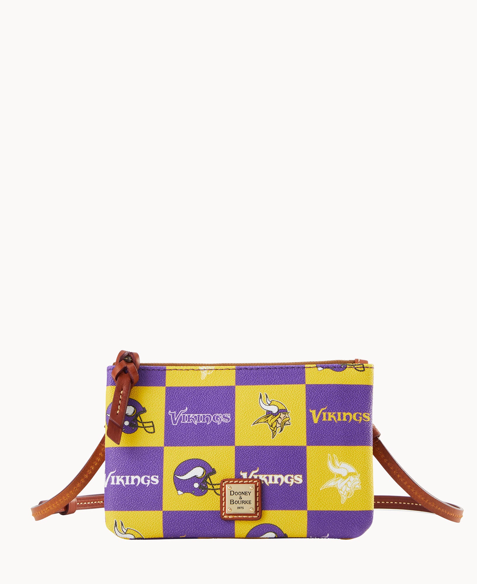 NFL Vikings Top Zip Crossbody – Dooney & Bourke