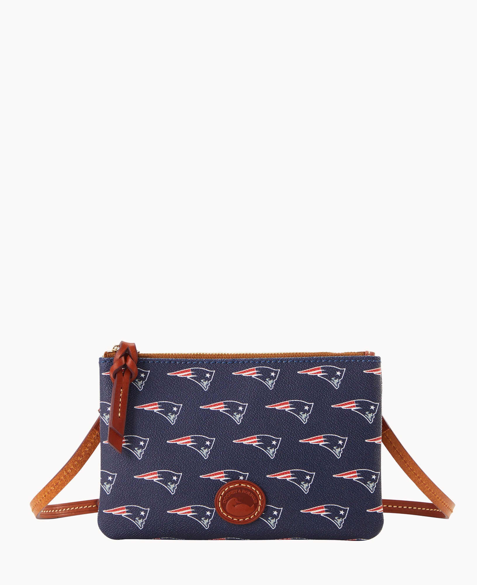 NFL Patriots Top Zip Crossbody – Dooney & Bourke