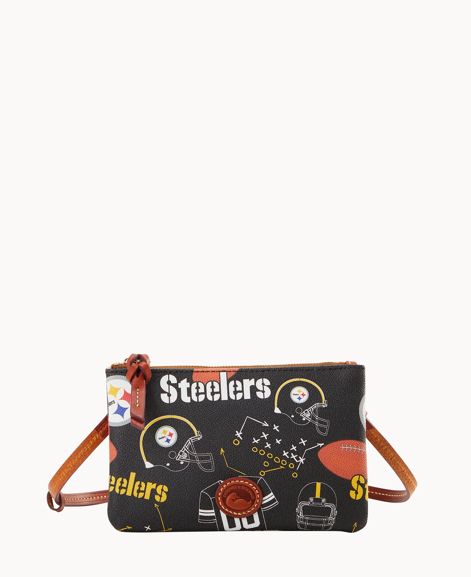 NFL Steelers Top Zip Crossbody – Dooney Bourke