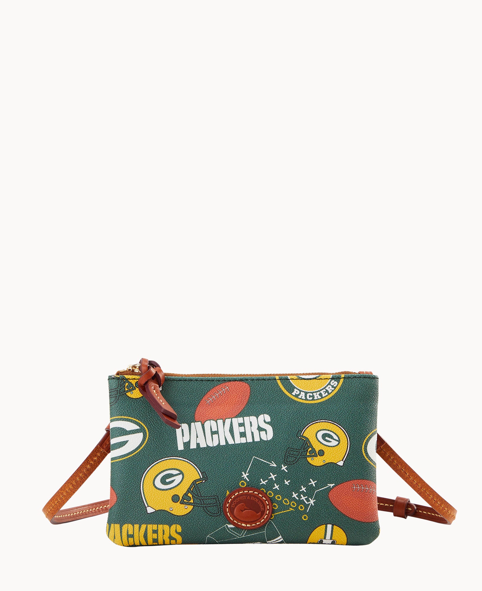 NFL Packers Top Zip Crossbody – Dooney Bourke - Main Image
