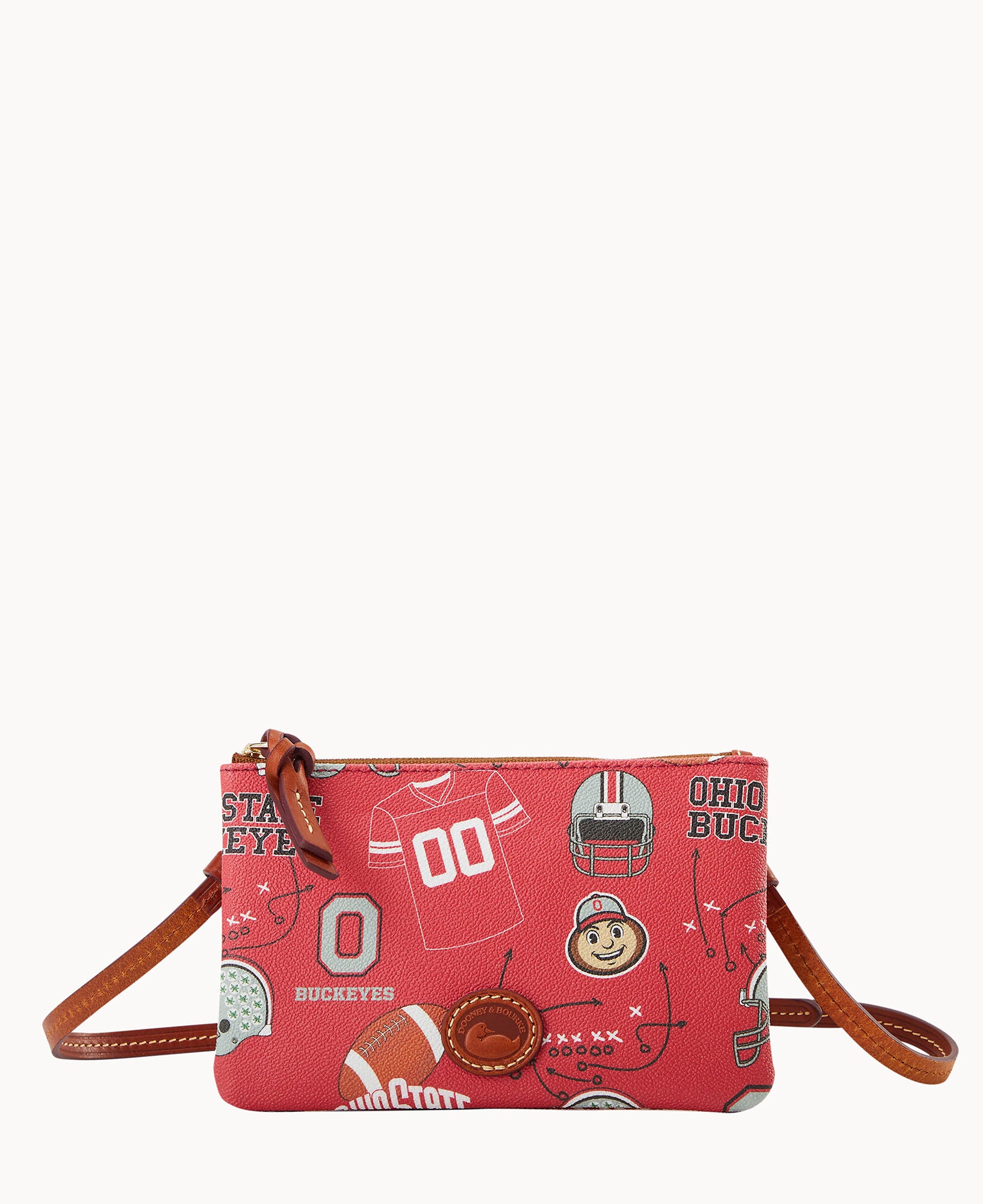 Collegiate Ohio State University Top Zip Crossbody – Dooney & Bourke