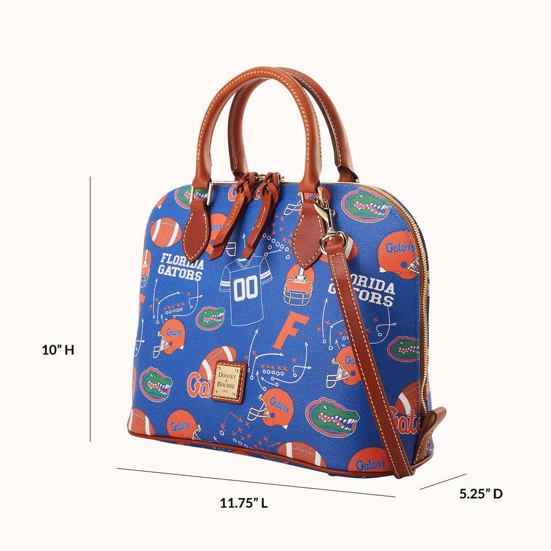 Collegiate University of Florida Zip Zip Satchel – Dooney & Bourke