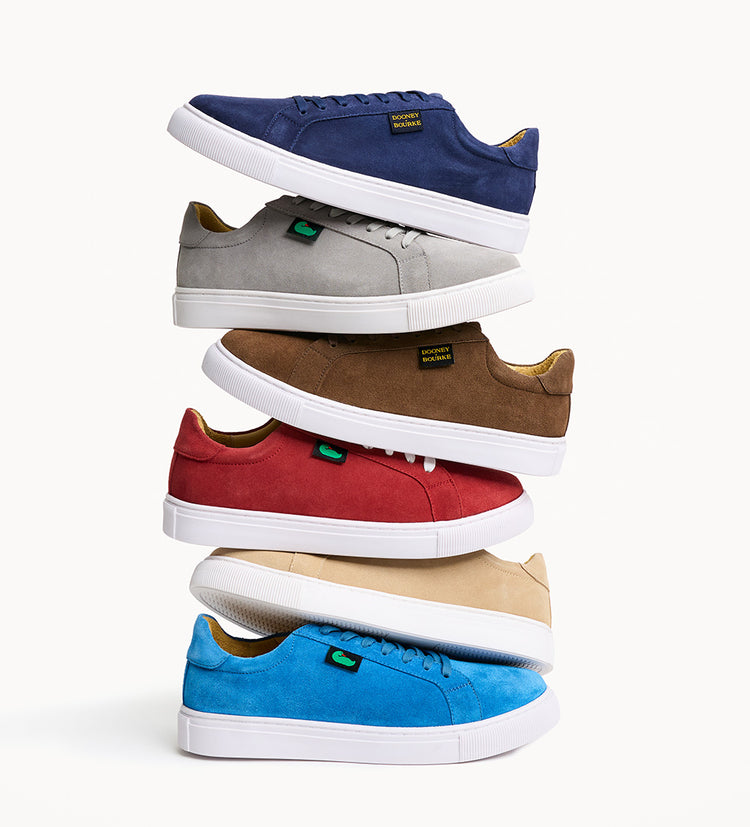 Suede Low Top  Sneakers