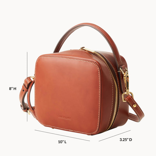 Dooney & Bourke Alto Small Crossbody Black/Brown Leather/Canvas Is the Dooney & Bourke Alto Camilla Bag Worth It? | Leather  main image 3