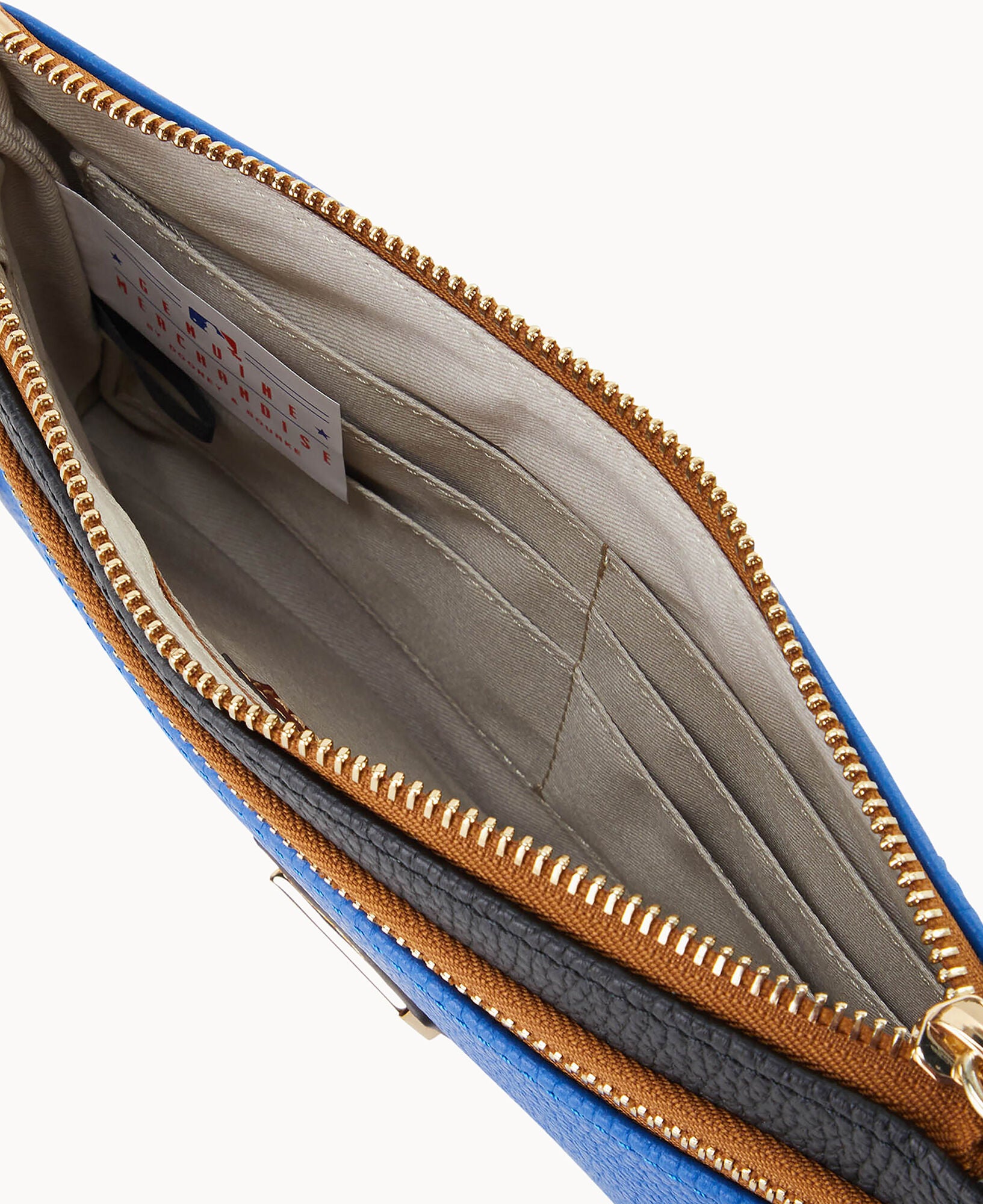 MLB Rangers Double Zip Wristlet – Dooney & Bourke