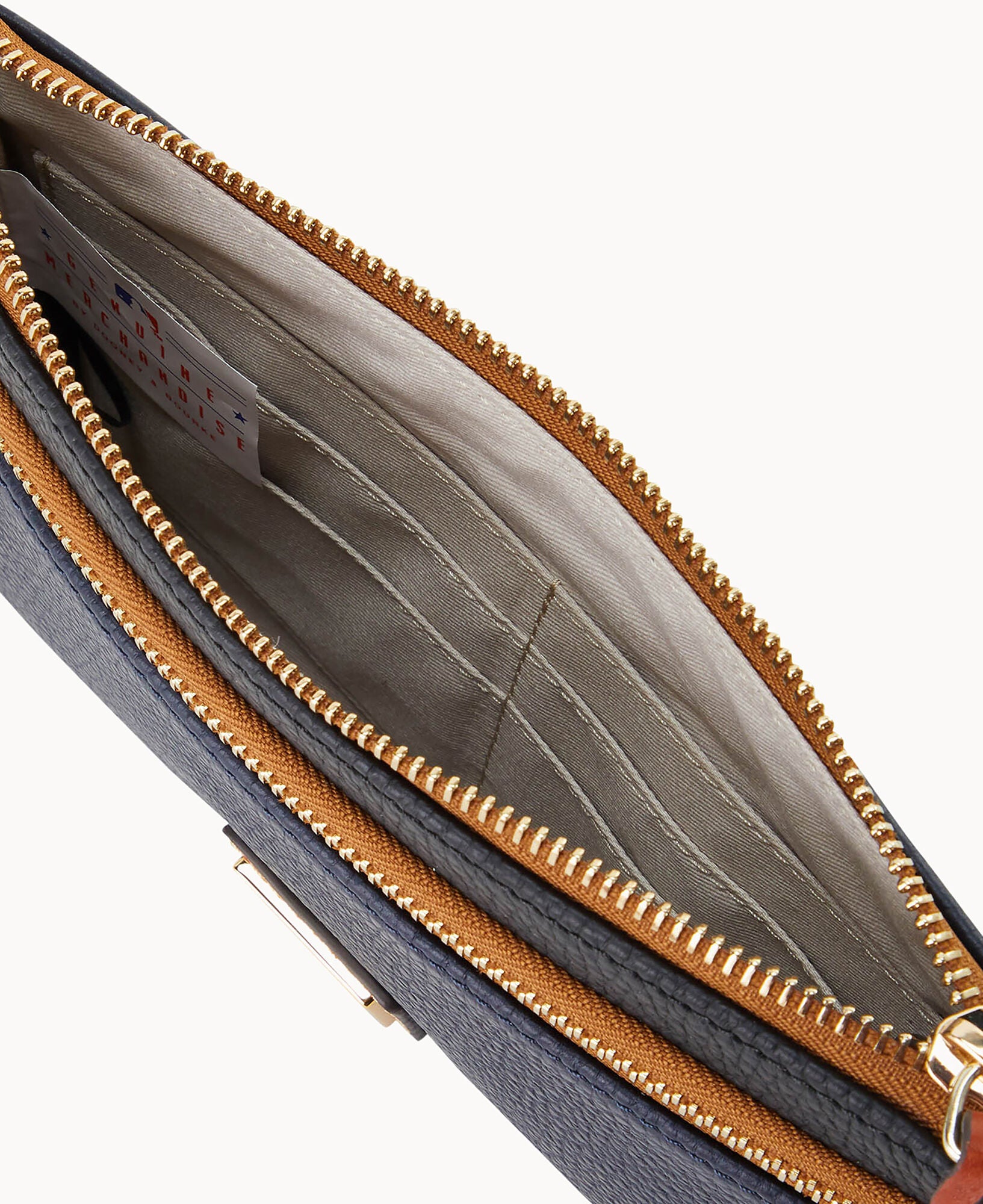 MLB Braves Double Zip Wristlet – Dooney & Bourke