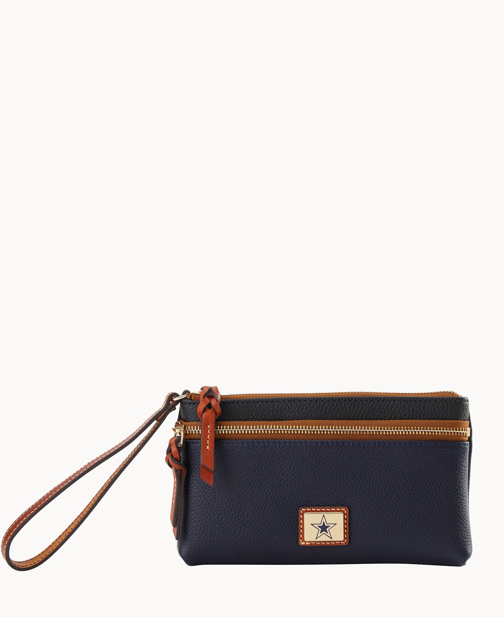 NFL Cowboys Double Zip Wristlet – Dooney & Bourke