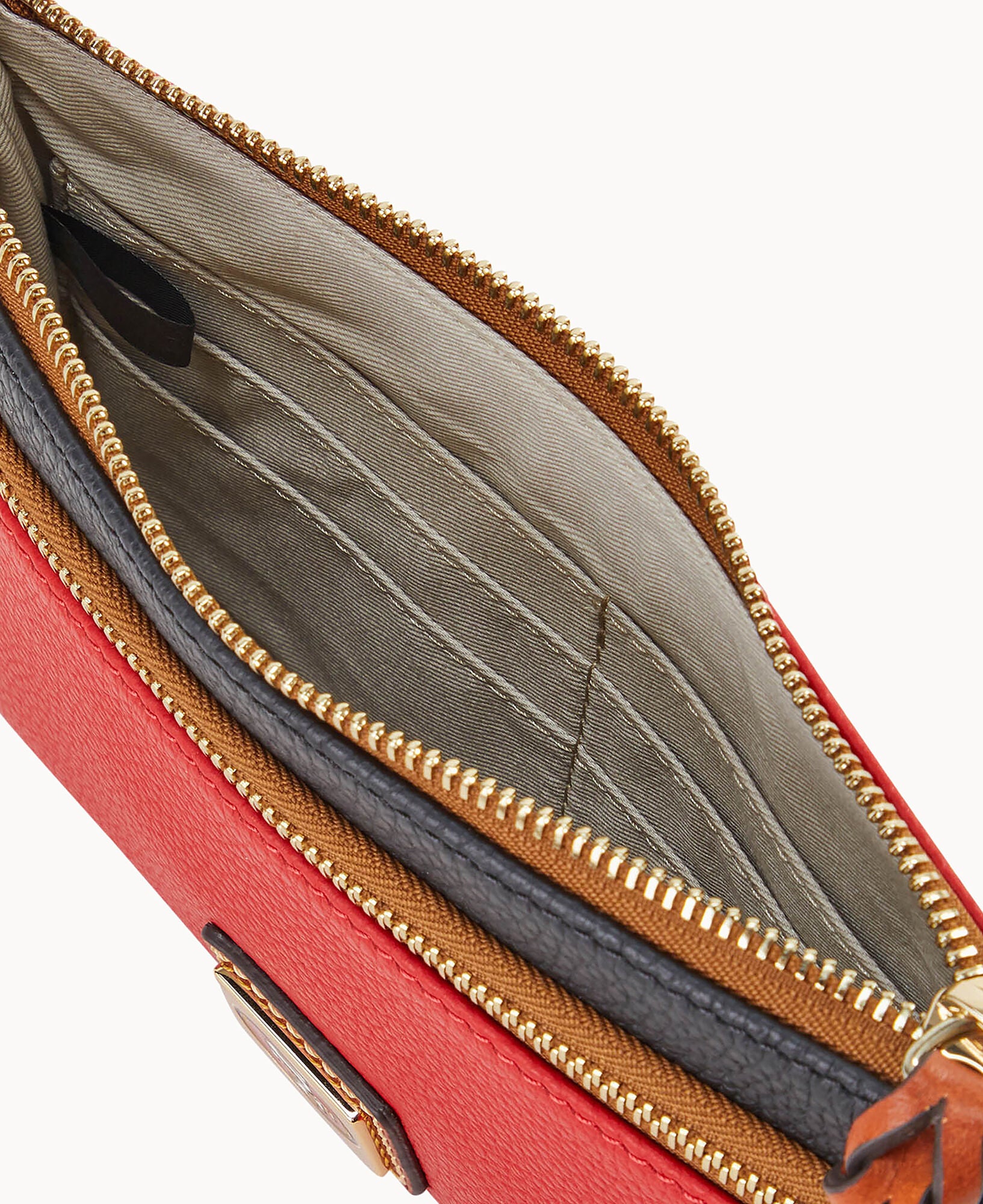 NFL 49ERS Double Zip Wristlet – Dooney & Bourke