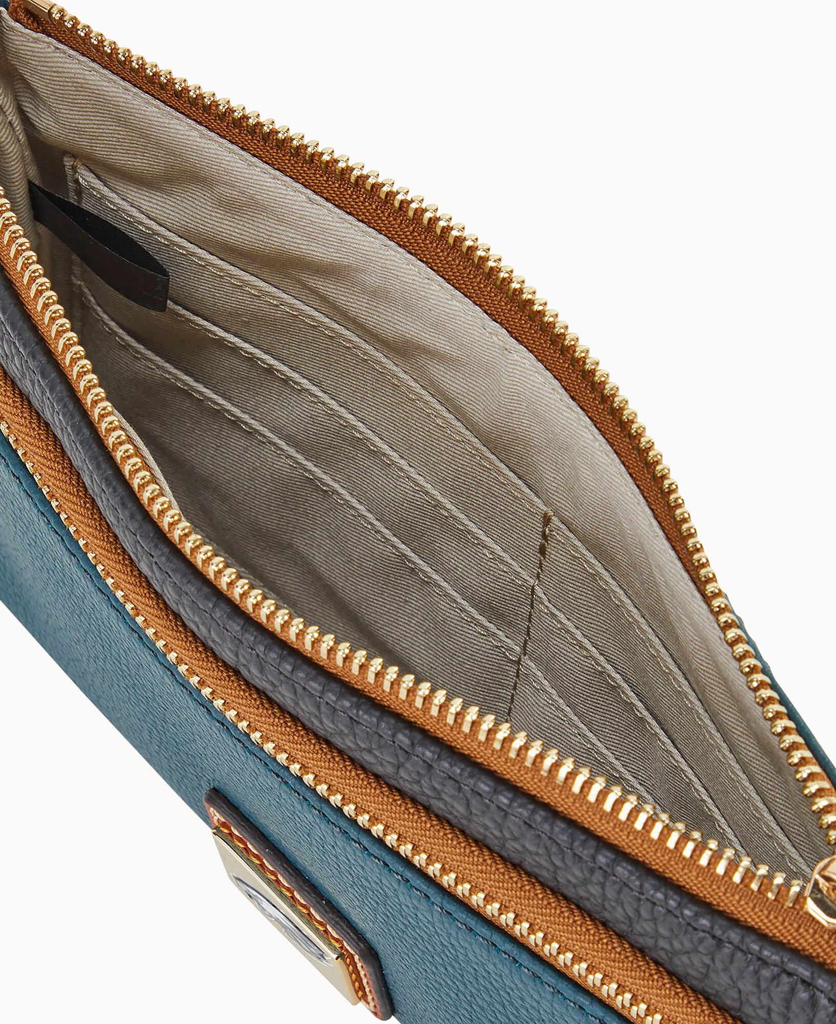 NFL Eagles Double Zip Wristlet – Dooney & Bourke