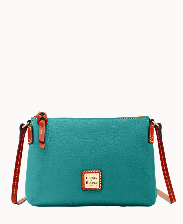 Pebble Grain Crossbody Pouchette