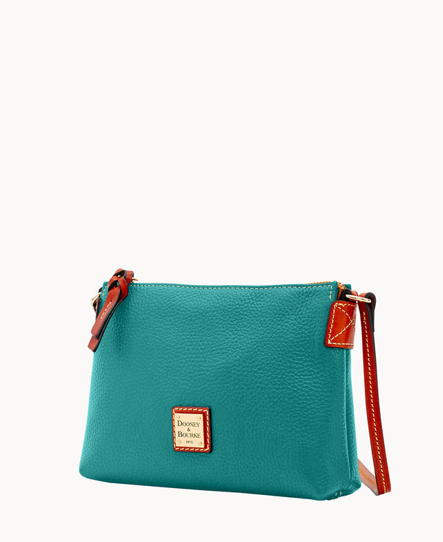 Pebble Grain Crossbody Pouchette