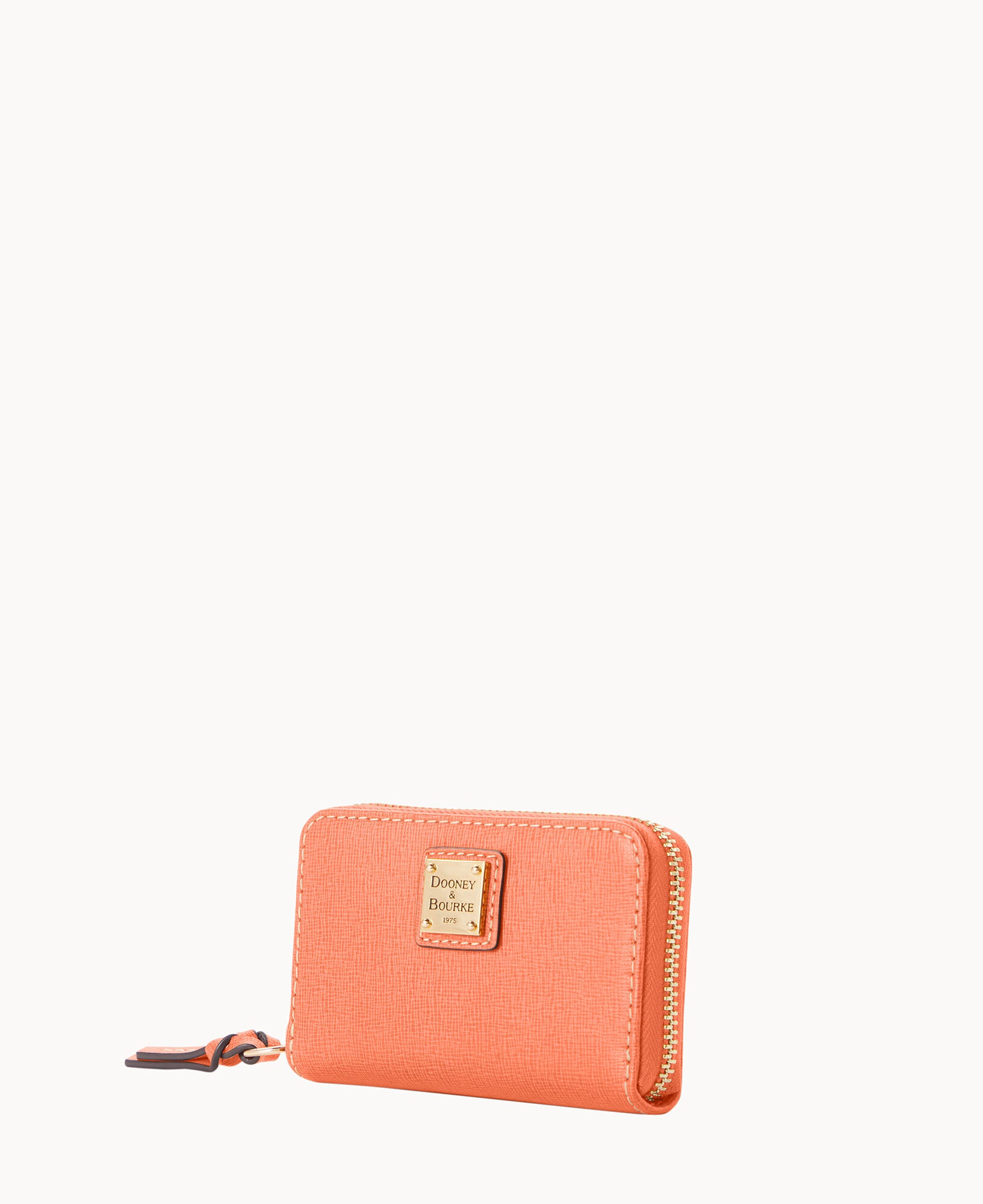 Saffiano Large Zip Around Credit Card Case – Dooney & Bourke