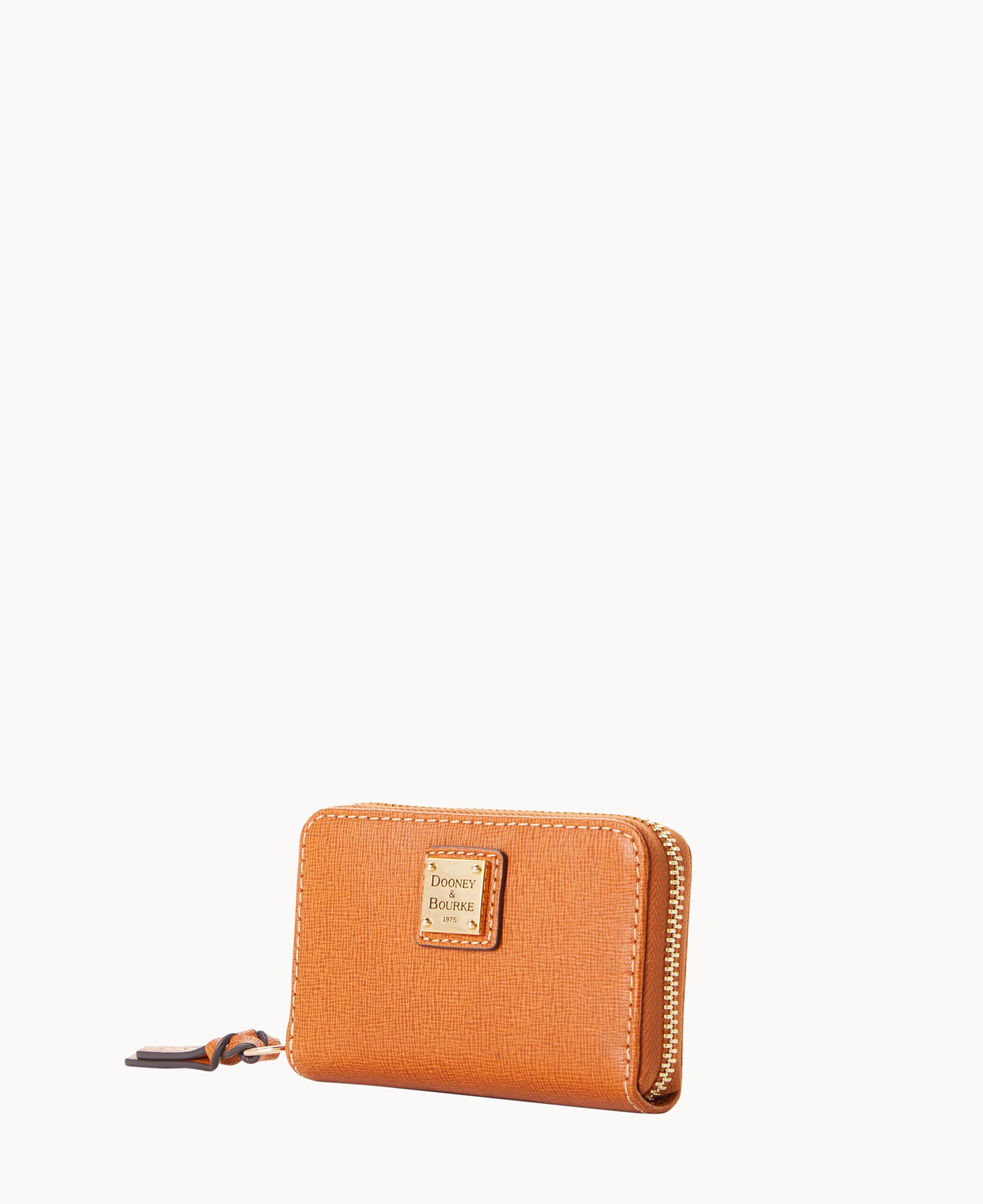 Saffiano Large Zip Around Credit Card Case – Dooney & Bourke