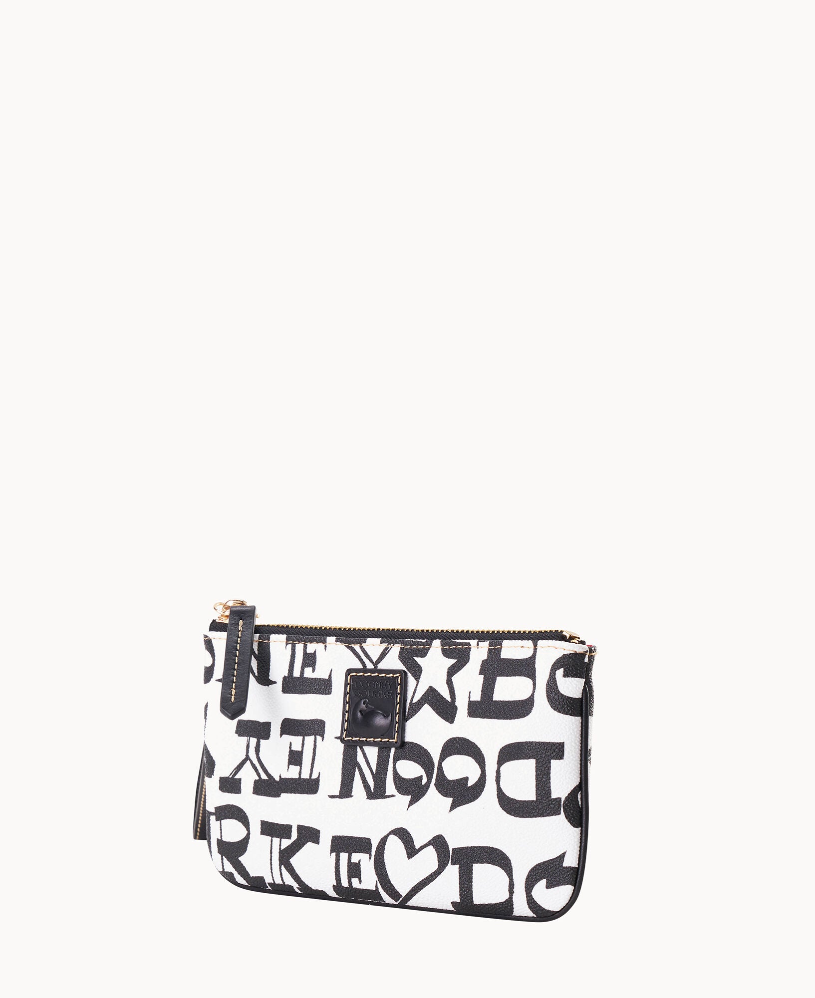 Doodle II Coated Cotton Medium Wristlet – Dooney & Bourke