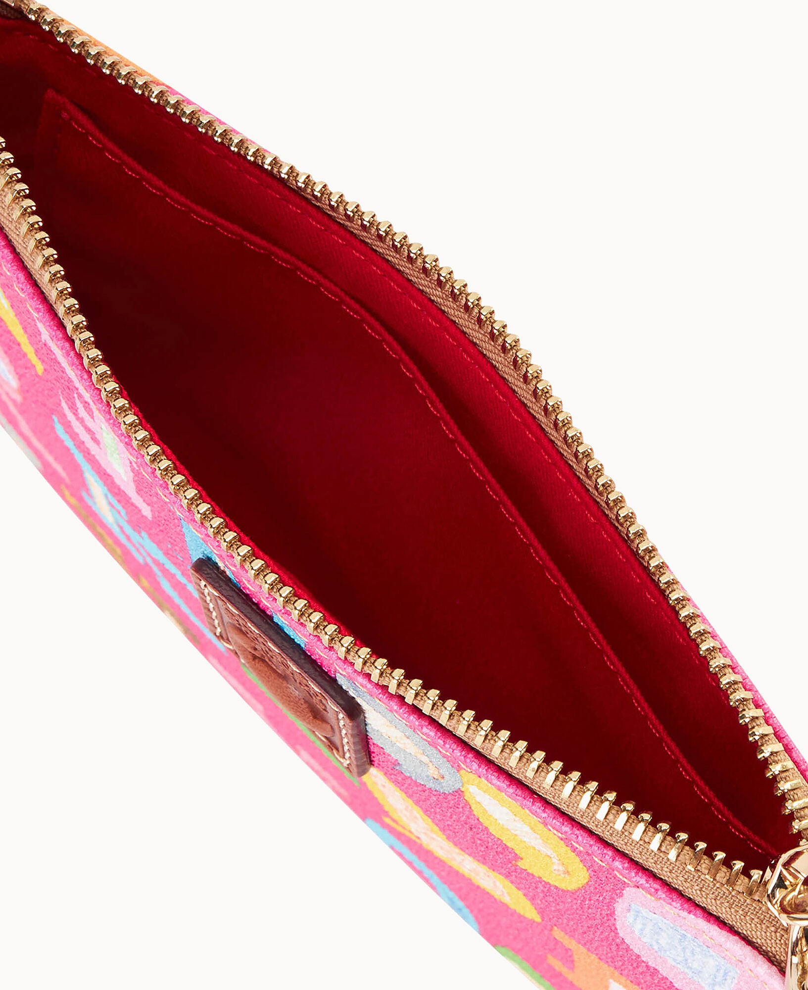 Doodle II Coated Cotton Medium Wristlet – Dooney & Bourke