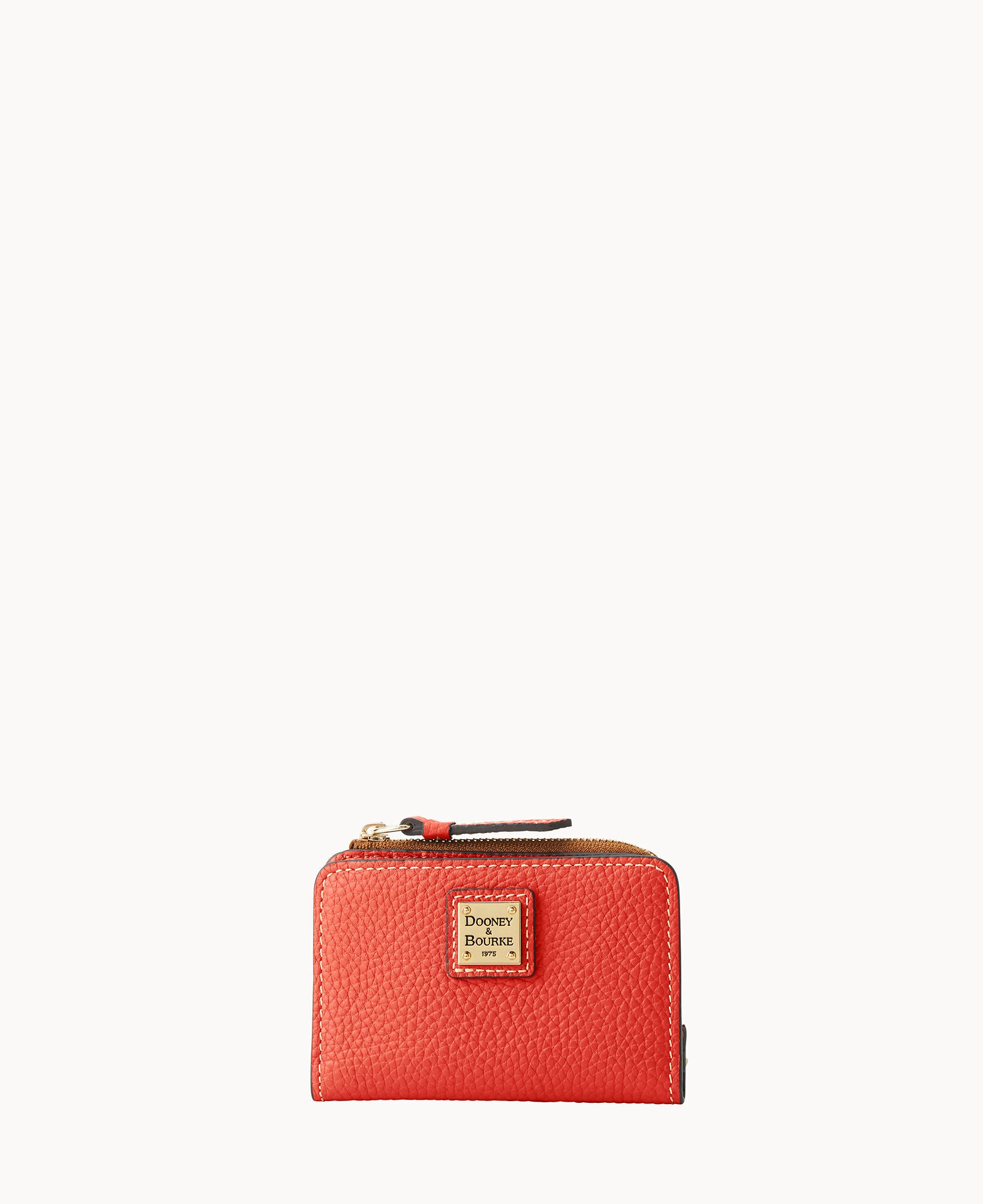 Pebble Grain Zip Credit Card Wallet 12 – Dooney & Bourke