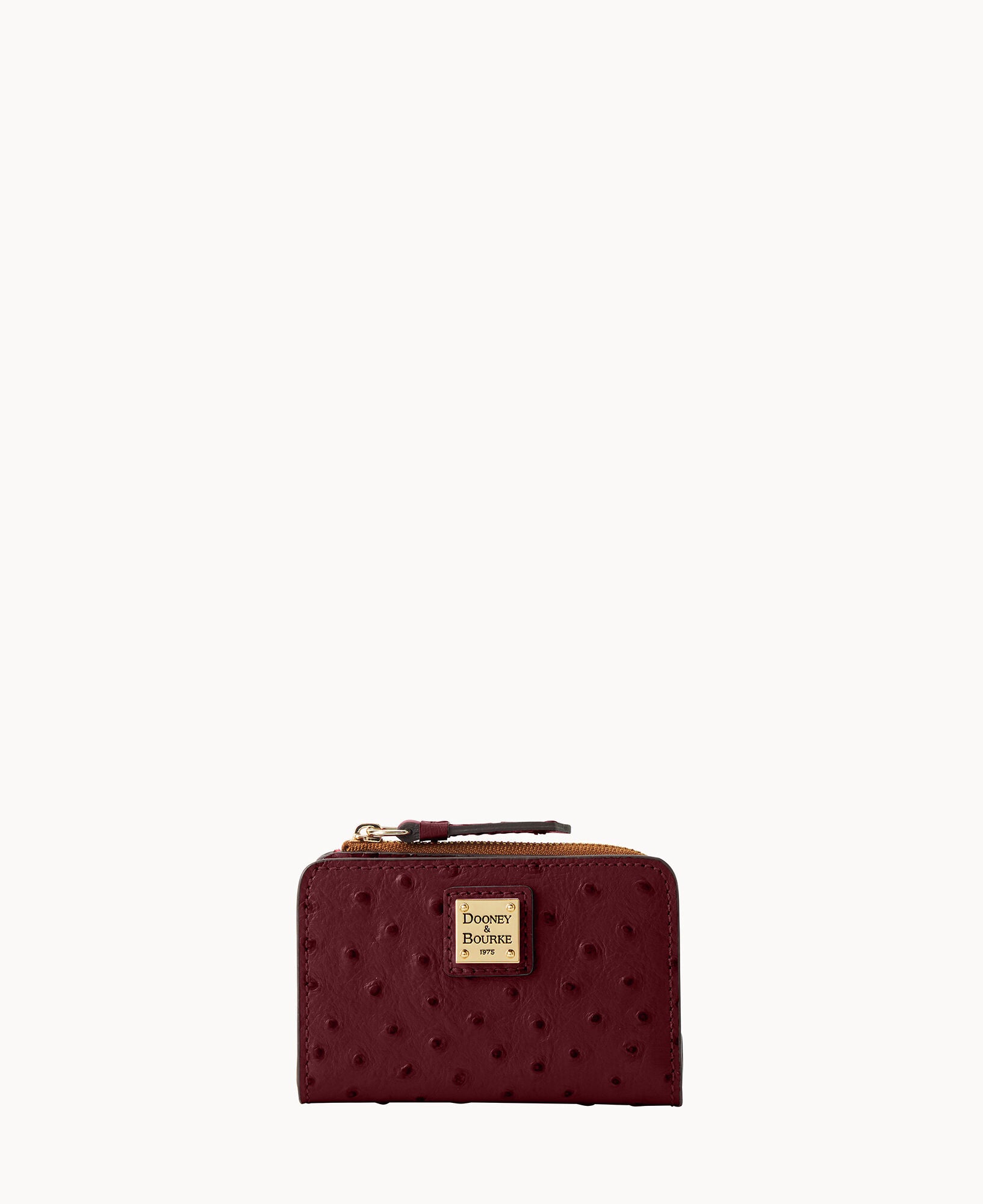 Ostrich Zip Credit Card Wallet 12 – Dooney & Bourke