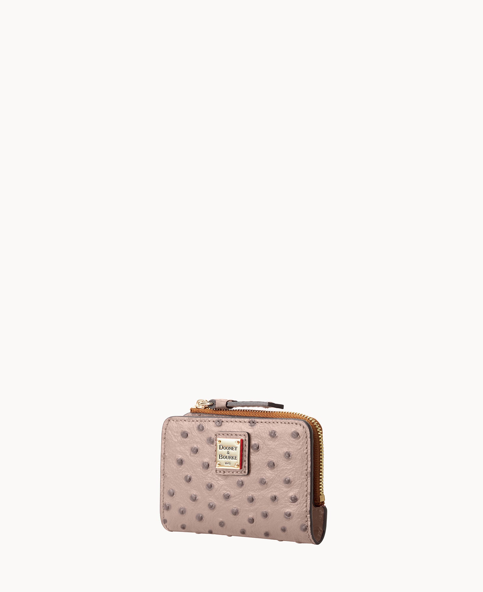 Ostrich Zip Credit Card Wallet 12 – Dooney & Bourke