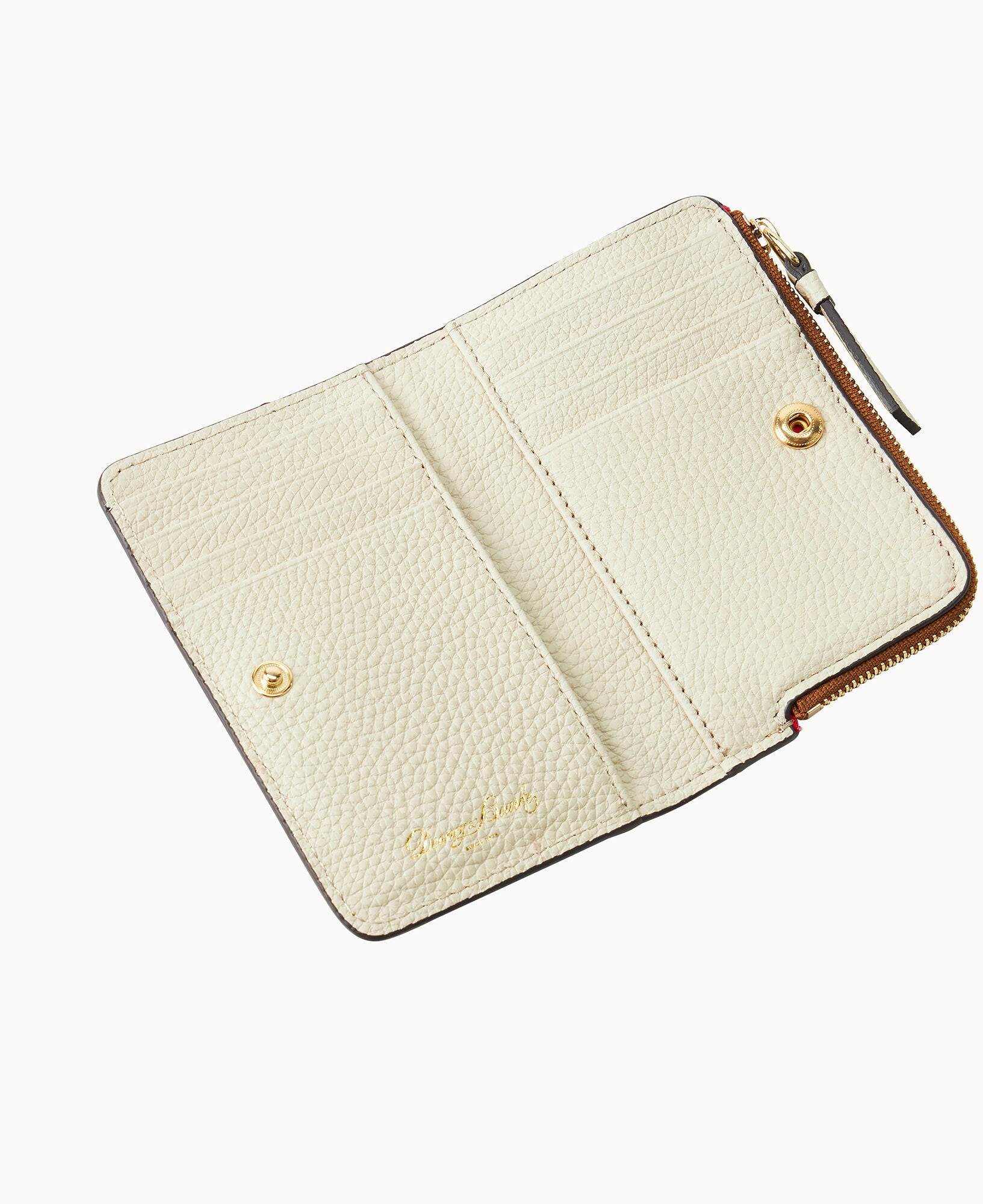 Pebble Grain Zip Credit Card Wallet 14 – Dooney & Bourke