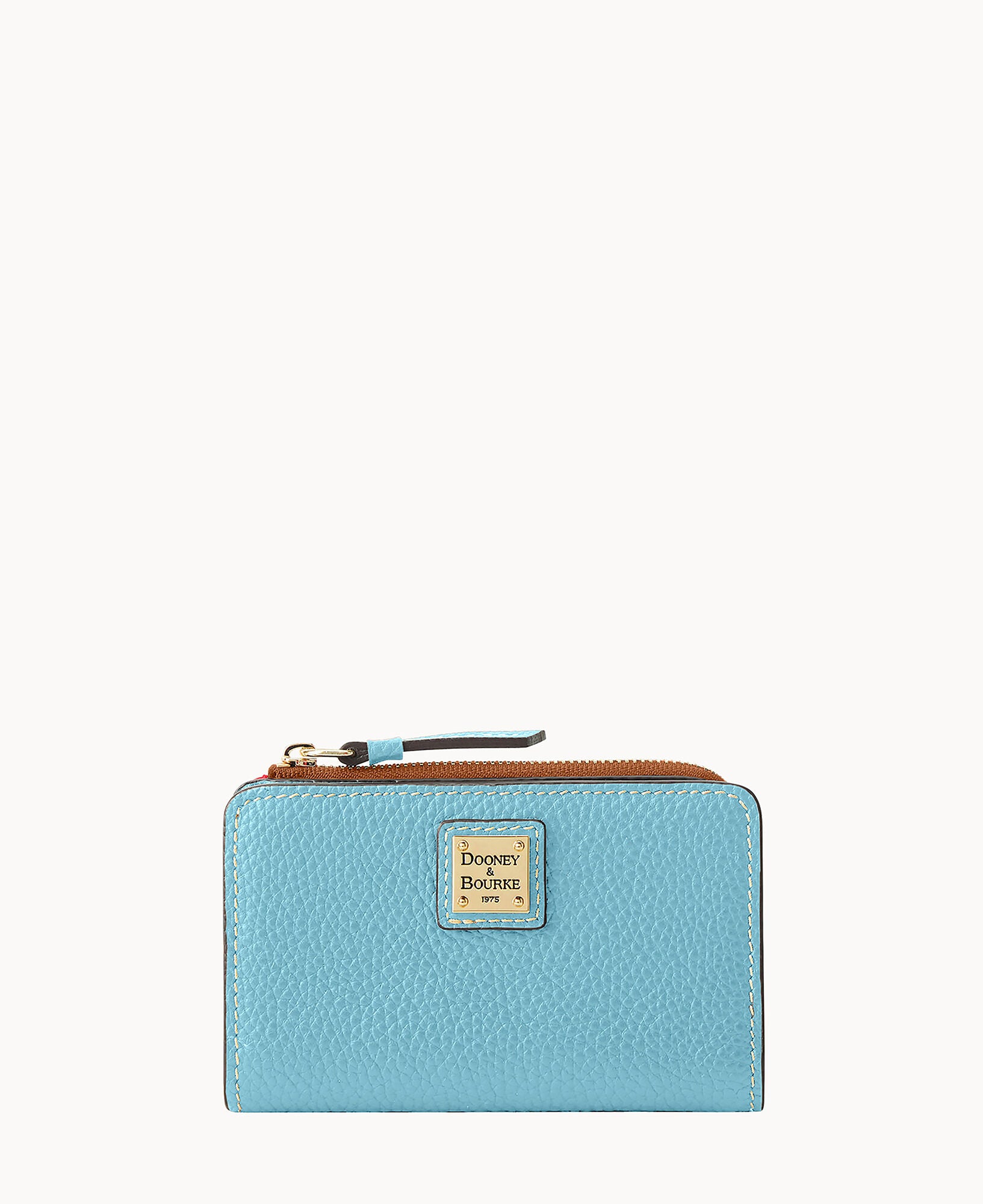 Pebble Grain Zip Credit Card Wallet 14 – Dooney & Bourke