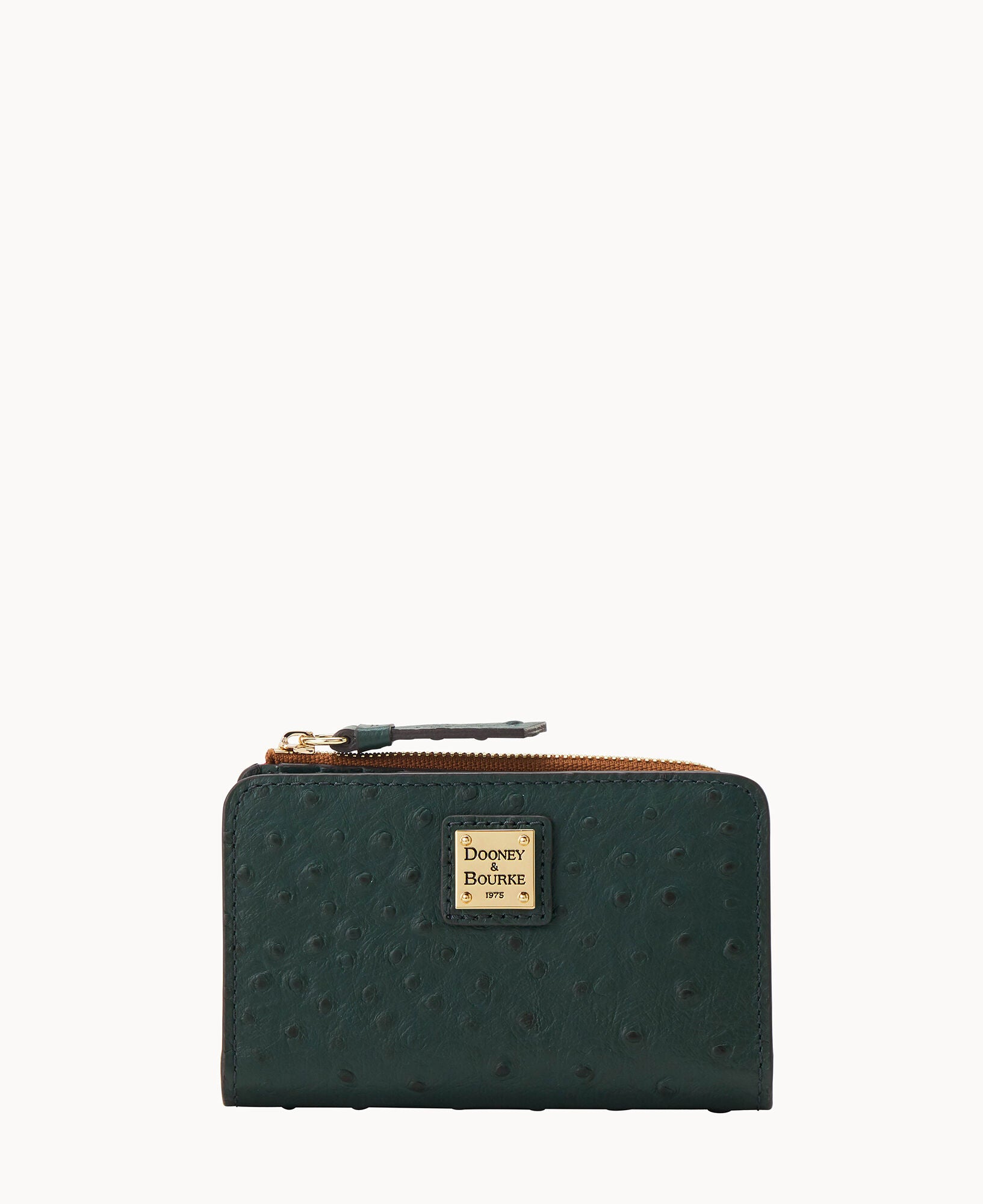 Ostrich Zip Credit Card Wallet 14 – Dooney & Bourke