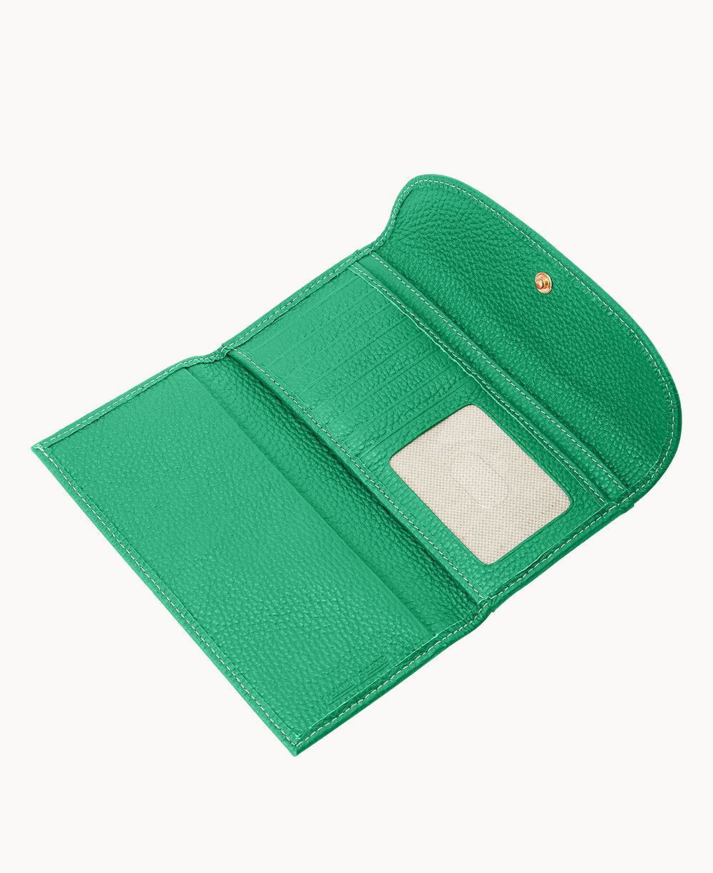 Lucca Leather Continental Clutch