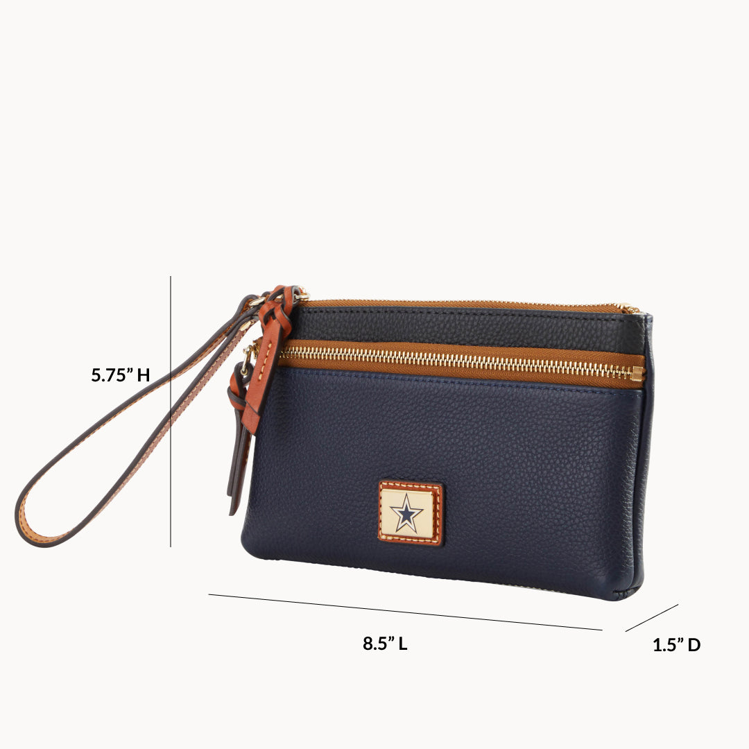 DOONEY&BOURKE ケース 2点＆キーリング セット NFL Cowboys Double Zip Wristlet – Dooney & Bourke