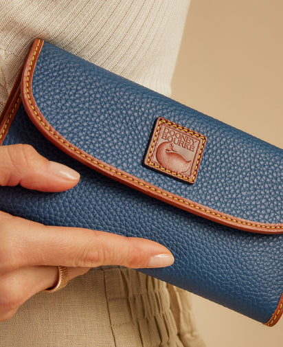 Continental Clutch Dooney And Bourke Dodger Wallet Dooney Dodgers