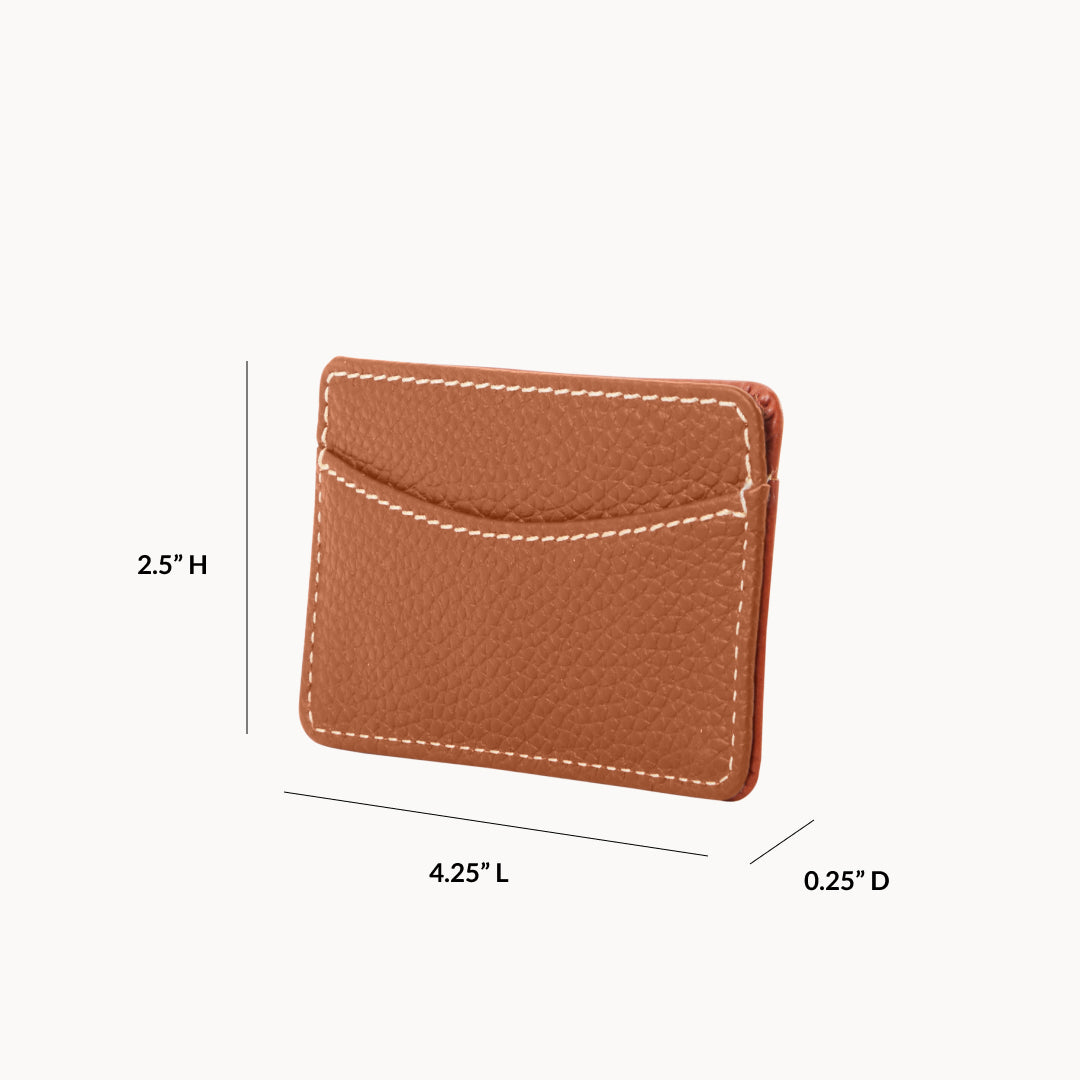 Pebble Grain Business Card Case – Dooney & Bourke