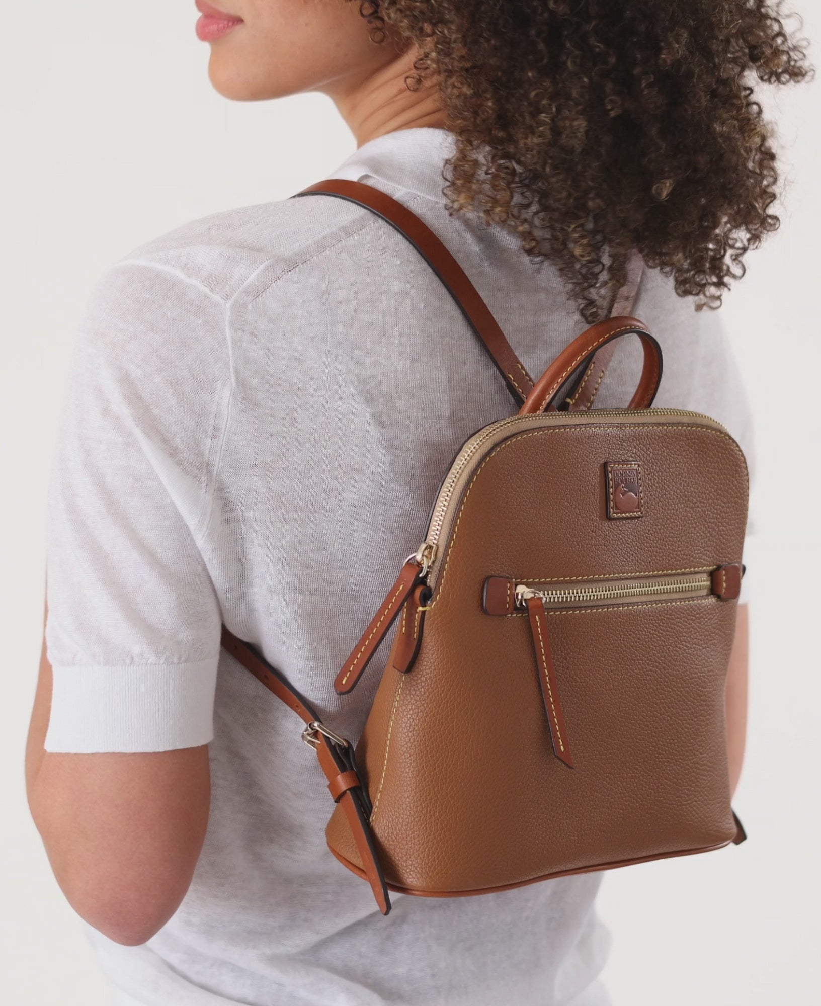dooney & burke all leather backpack Florentine Zip Pod Discover handbags and accessories crafted from premium leathers and signature materials Dooney Bourke Nylon Flap Backpack