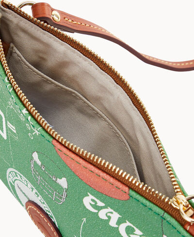 NFL Eagles Top Zip Crossbody