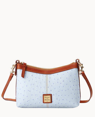 Ostrich Crossbody Pouch