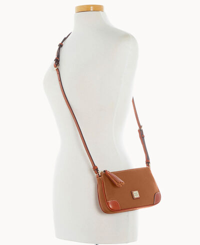 Pebble Grain Slim Crossbody