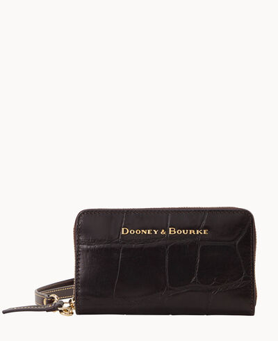 Denison Zip Around Phone Wristlet
