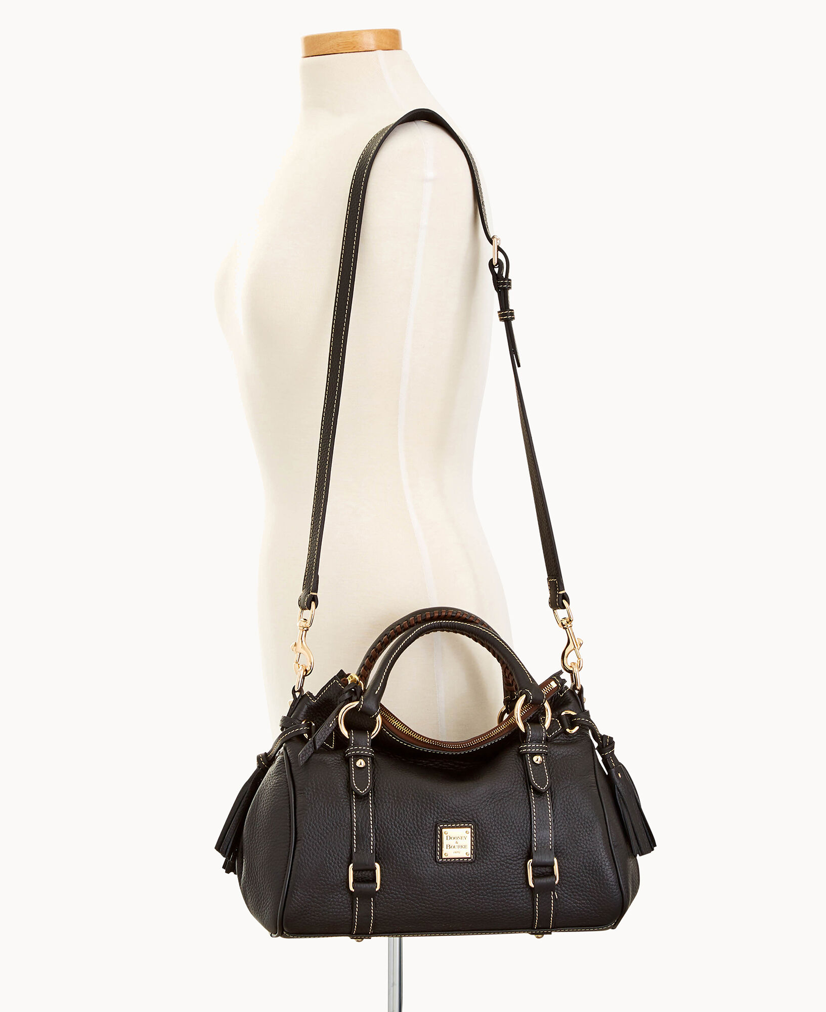 Pebble grain medium satchel hot sale