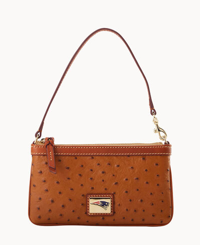 NFL Patriots Large Slim Wristlet
