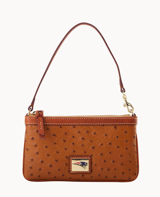 NFL Patriots Large Slim Wristlet