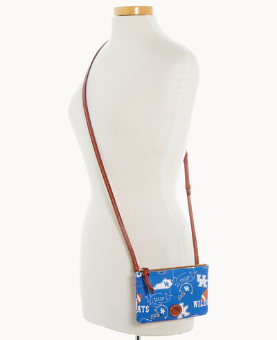 Collegiate University of Kentucky Top Zip Crossbody