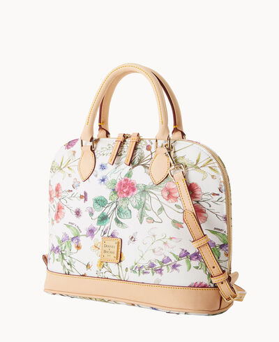 Botanical Collection Zip Zip Satchel