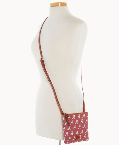 Collegiate University of Alabama Small North South Top Zip Crossbody