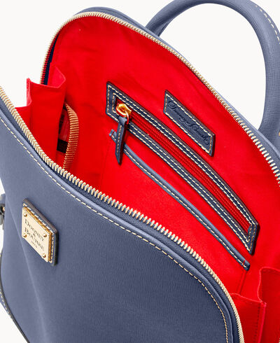 Saffiano Zip Pod Backpack
