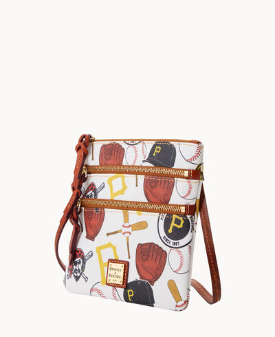 MLB Pirates N S Triple Zip Crossbody