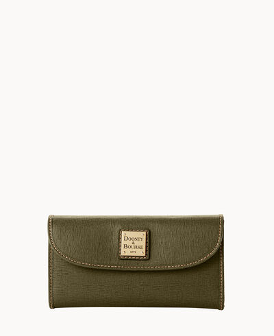 Saffiano Continental Clutch