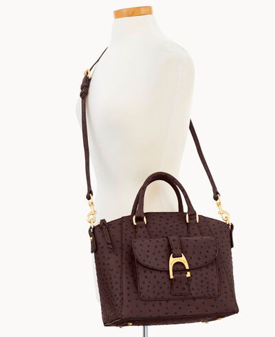 Ostrich Naomi Satchel