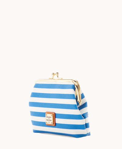 Sullivan Coated Cotton Large Framed Purse